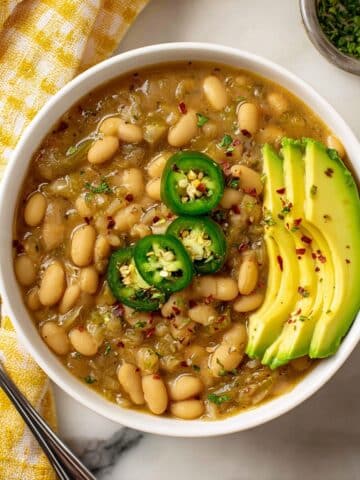 20 Minute Vegetarian Green Chili Recipe