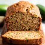 Zucchini Bread with Cinnamon and Optional Chocolate Chips Recipe
