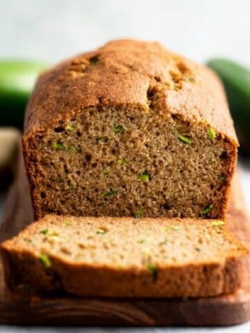 Zucchini Bread with Cinnamon and Optional Chocolate Chips Recipe