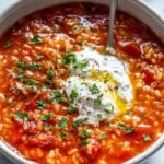 Homemade Tomato Rice Soup Recipe