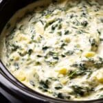 Slow Cooker Spinach Artichoke Dip Recipe
