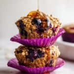 Baked Blueberry Oatmeal Cups Recipe