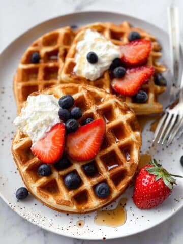 Fluffy Protein Waffles Recipe