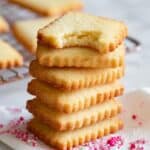 Shortbread Cookies with Sprinkles Recipe