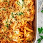 Dump-and-Bake Chicken Parmesan Casserole Recipe
