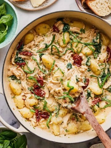 One Pan Marry Me Chicken and Gnocchi Recipe