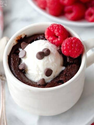 Chocolate Mug Brownie Recipe