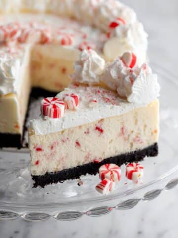 White Chocolate Peppermint Cheesecake Recipe