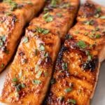 Honey Glazed Salmon with Lime Recipe