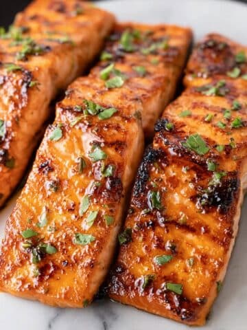 Honey Glazed Salmon with Lime Recipe