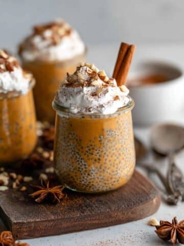 Higher Protein Pumpkin Chia Pudding Recipe