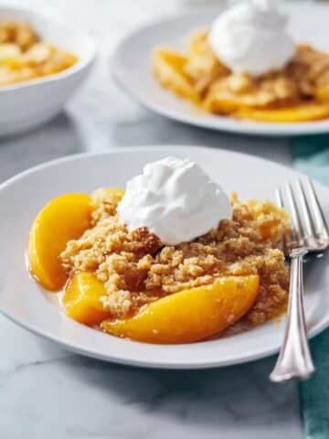 Peach Dump Cake Recipe