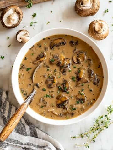 Dairy-Free Mushroom Soup Recipe
