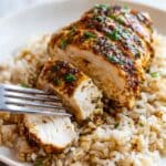 Garlic Butter Chicken and Rice Recipe