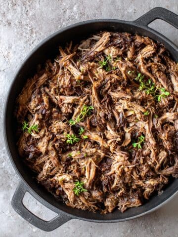 Roasted Shredded Beef (Only 3 Ingredients) Recipe