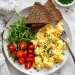 Cottage Cheese Scrambled Eggs Recipe