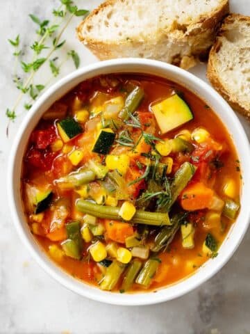 Easy Vegetable Soup Recipe