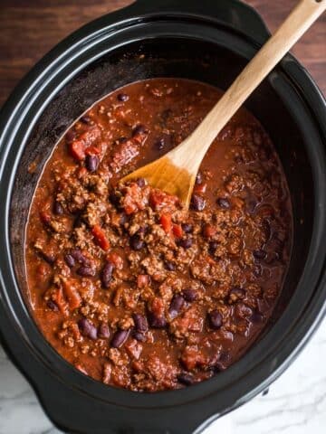 Classic Slow Cooker Chili Recipe