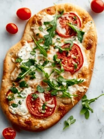 Homemade Flatbread Pizza Recipe