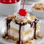 No-Bake Banana Split Cake Recipe