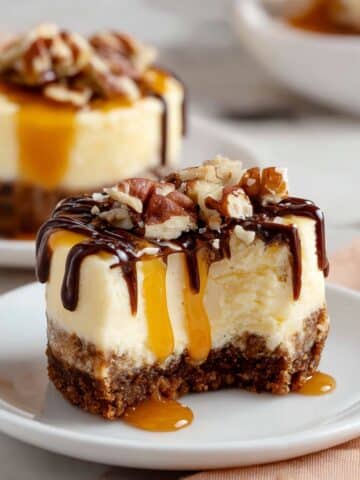 Mini Turtle Cheesecakes Recipe