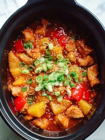 Slow Cooker Sweet and Sour Chicken Recipe