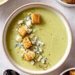 Broccoli and Stilton Soup {Quick & Easy Recipe} Recipe