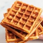 Pumpkin Eggnog Waffles Recipe