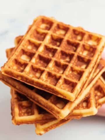 Pumpkin Eggnog Waffles Recipe