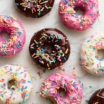 Cake Mix Baked Donuts with Banana, Cinnamon Applesauce, or Pumpkin Recipe