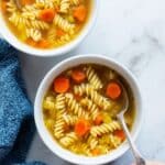 Chickpea Noodle Soup Recipe