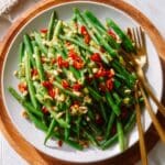 Snap Pea Salad with Chili Oil, Lime, and Nuts Recipe