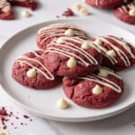 Red Velvet Cookies with White Chocolate Chips Recipe