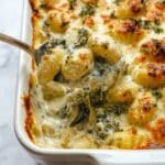 Cheesy Baked Gnocchi with Broccoli Recipe