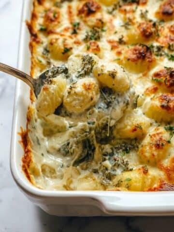 Cheesy Baked Gnocchi with Broccoli Recipe