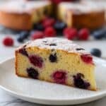 Easy Ricotta Cake with Fresh Berries Recipe