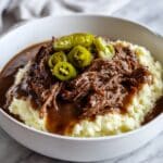 Slow Cooker Pot Roast with Pepperoncini and Thyme Recipe