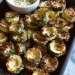 Easy Parmesan Zucchini Rings Recipe