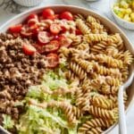 Cheeseburger Pasta Salad Recipe