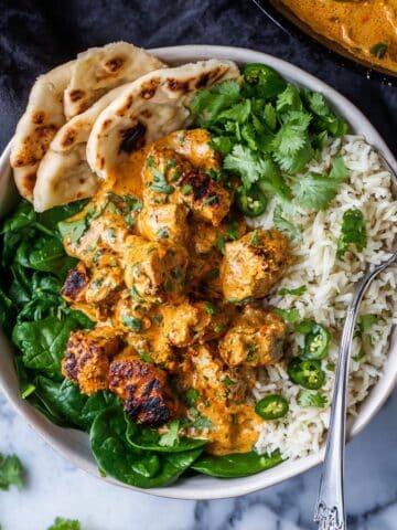 Vegan Butter Tofu with Spiced Tomato Coconut Sauce Recipe