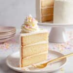 Homemade Vanilla Cake Recipe