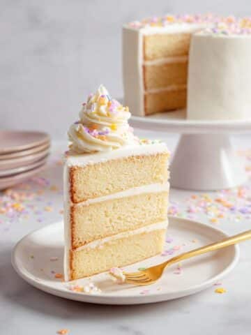 Homemade Vanilla Cake Recipe