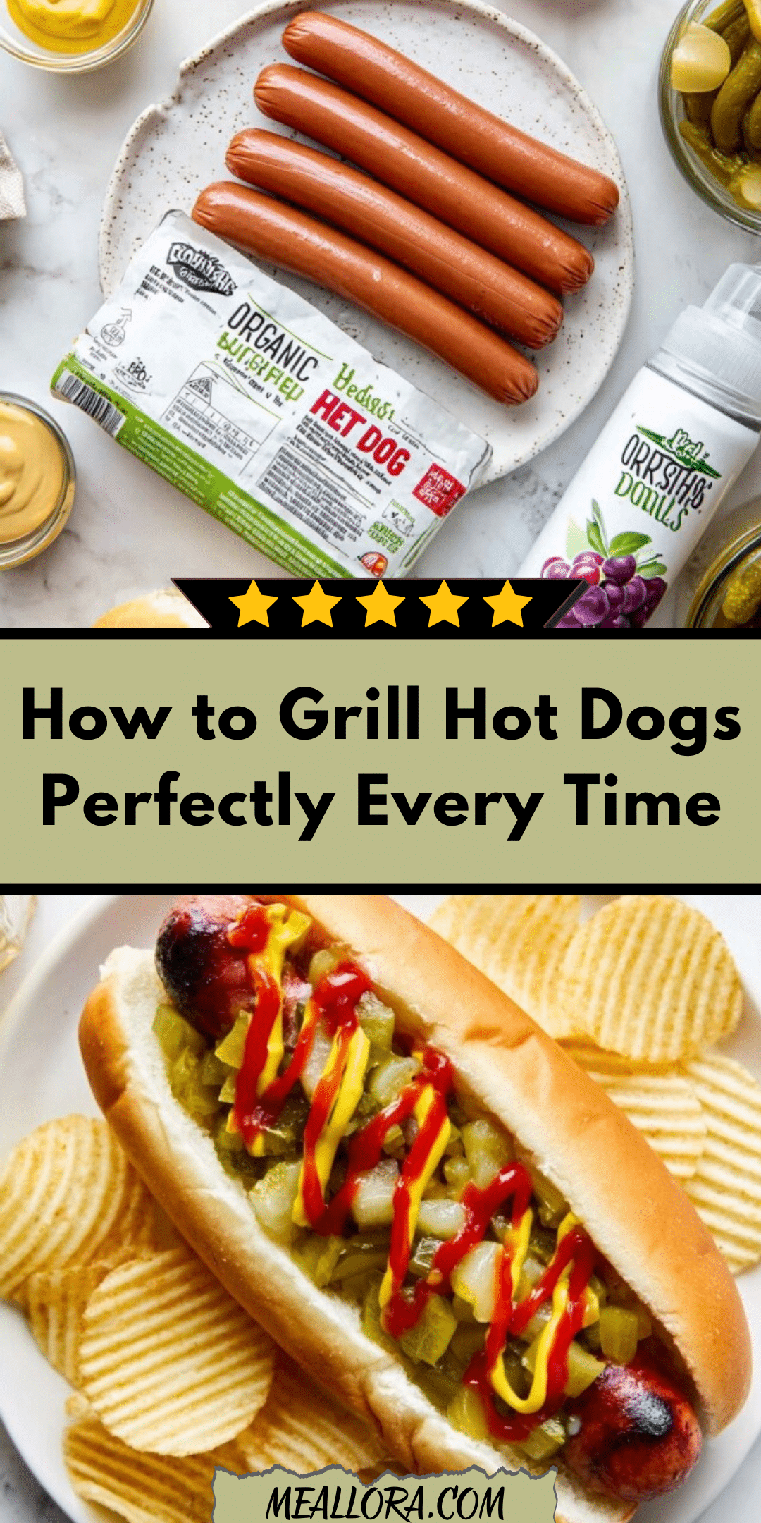 The BEST Grilled Hot Dogs – Perfectly Crispy & Juicy!
