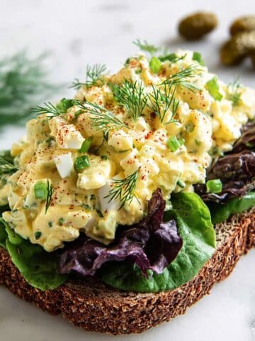 Creamy Herb Egg Salad Recipe