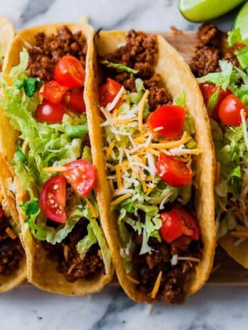 Crispy Ground Beef Tacos Recipe
