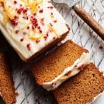 Gingerbread Loaf with Orange Zest and Cranberries Recipe