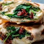 Spinach Feta Wrap Recipe