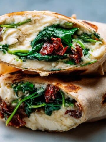 Spinach Feta Wrap Recipe