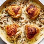 Garlic Butter Mushroom Stuffed Chicken Recipe
