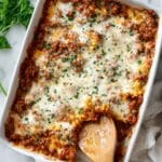Baked Ravioli with Ground Beef and Mozzarella Recipe